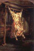 The Staughtered Ox Rembrandt